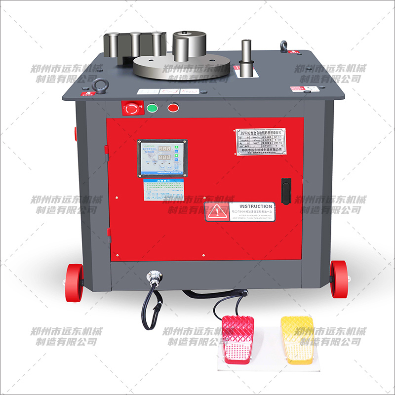 GF32型数控钢筋弯箍机(图1) GF32型数控钢筋弯箍机(图1)