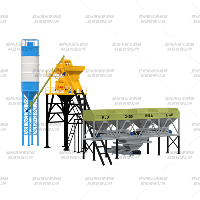 HZS75简易站(1500+4仓)(图1) HZS75简易站(1500+4仓)(图1)