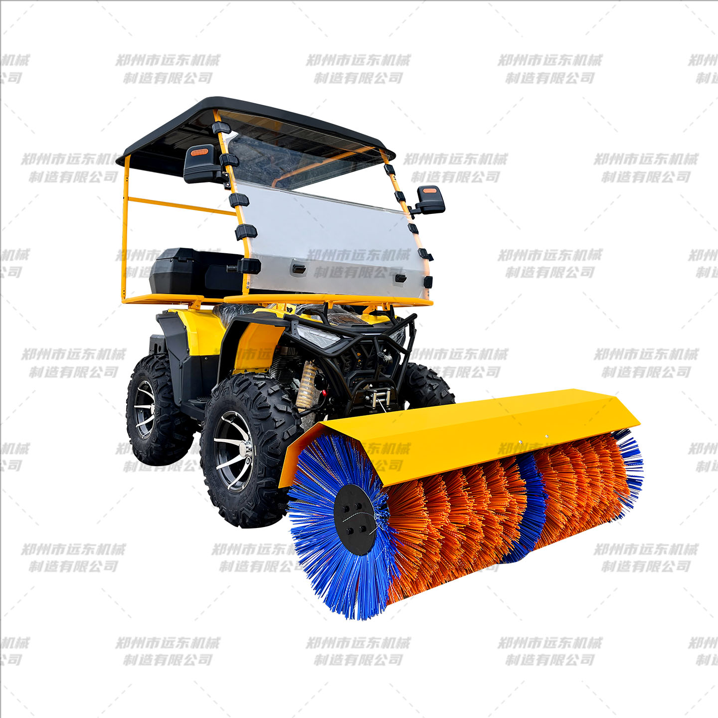 驾驶式扫雪车(图1) 驾驶式扫雪车(图1)